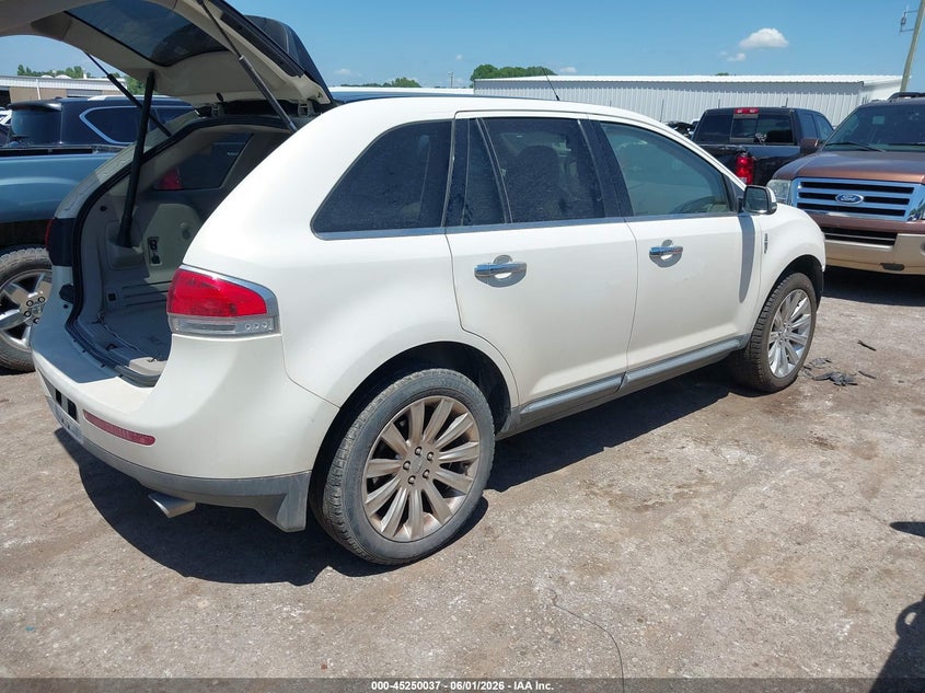 2012 Lincoln Mkx VIN 2LMDJ6JK8CBL06884 IAAI salvage auction — FRONT END, Clear (Oklahoma), sold $1,275 on 2026-07-22 (photo 4)