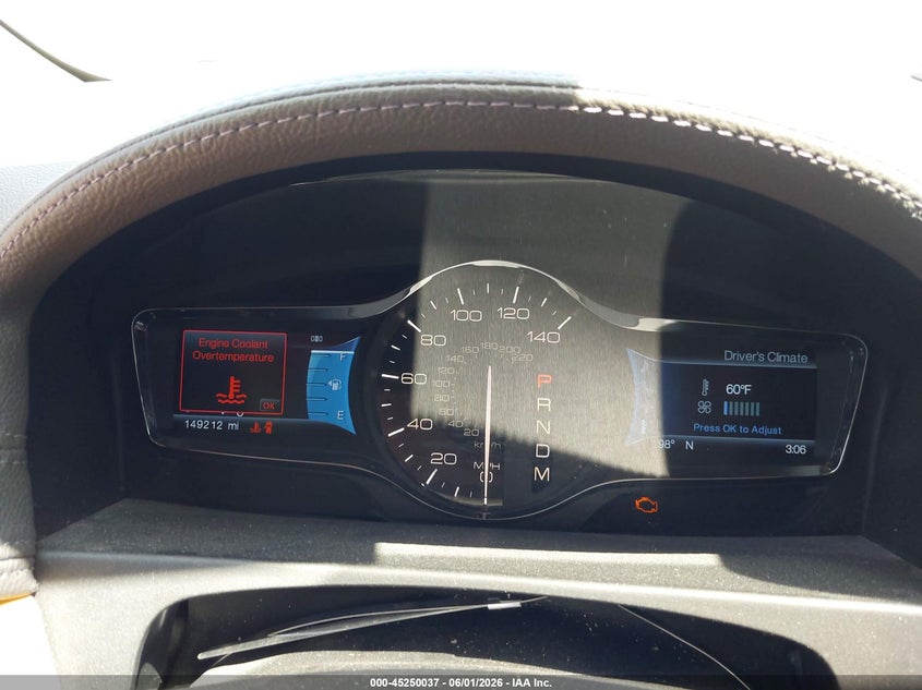 2012 Lincoln Mkx VIN 2LMDJ6JK8CBL06884 IAAI salvage auction — FRONT END, Clear (Oklahoma), sold $1,275 on 2026-07-22 (photo 7)