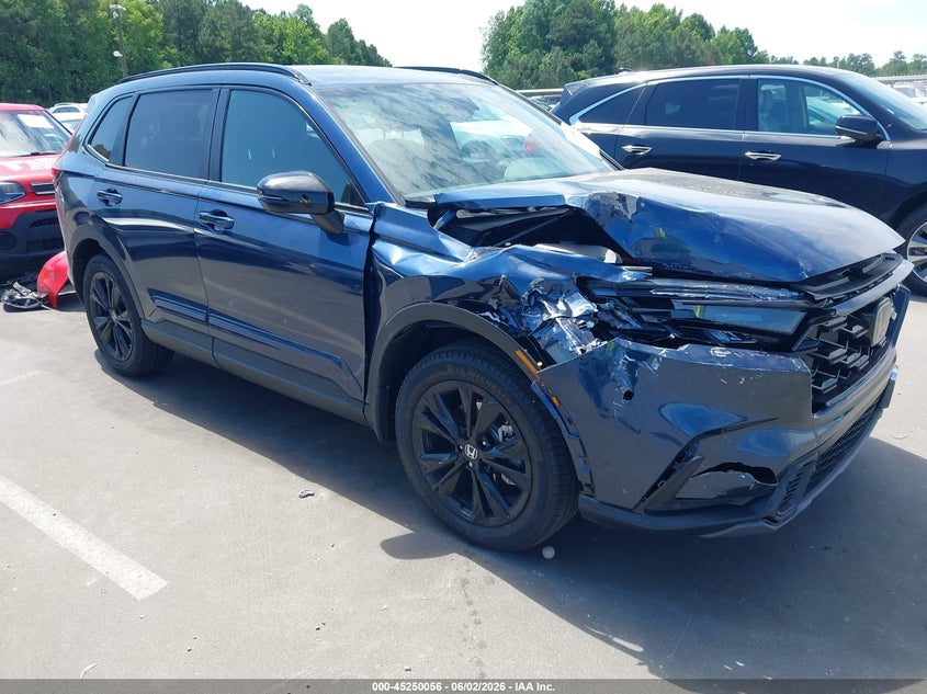 2026 Honda Cr-v VIN 7FARS6H90TE014076 IAAI salvage auction — RIGHT FRONT, Salvage (North Carolina), sold $20,300 on 2026-07-16 (photo 1)