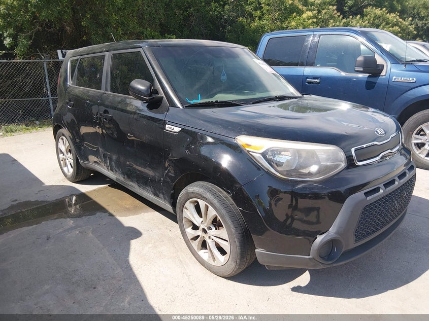 2016 Kia Soul VIN KNDJN2A20G7381237 IAAI salvage auction — NORMAL WEAR, Salvage Title, sold $800 on 2026-07-06 (photo 1)