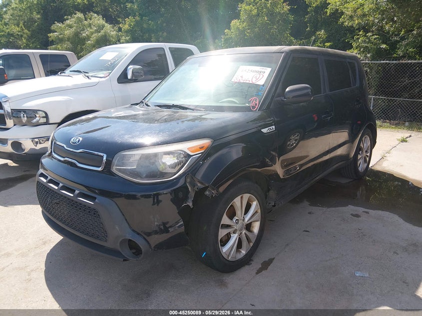 2016 Kia Soul VIN KNDJN2A20G7381237 IAAI salvage auction — NORMAL WEAR, Salvage Title, sold $800 on 2026-07-06 (photo 2)