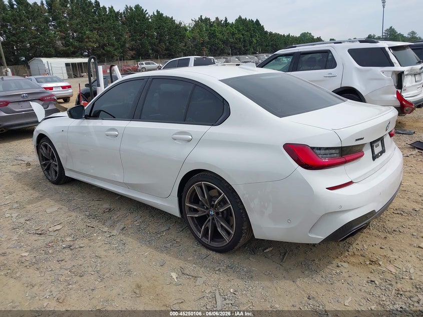 2020 BMW 3er VIN WBA5U9C00LAF54681 IAAI salvage auction — FRONT END, Salvage Title, sold $17,300 on 2026-07-27 (photo 3)