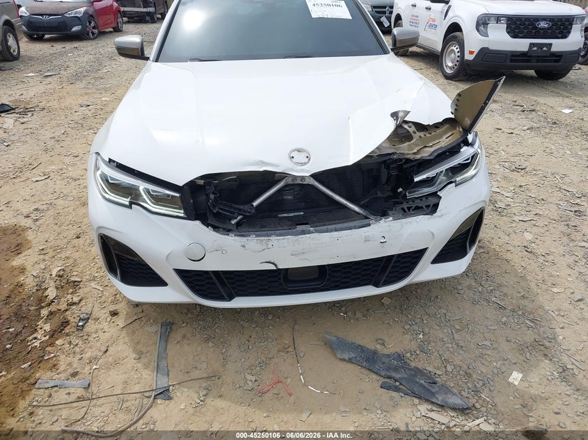 2020 BMW 3er VIN WBA5U9C00LAF54681 IAAI salvage auction — FRONT END, Salvage Title, sold $17,300 on 2026-07-27 (photo 6)