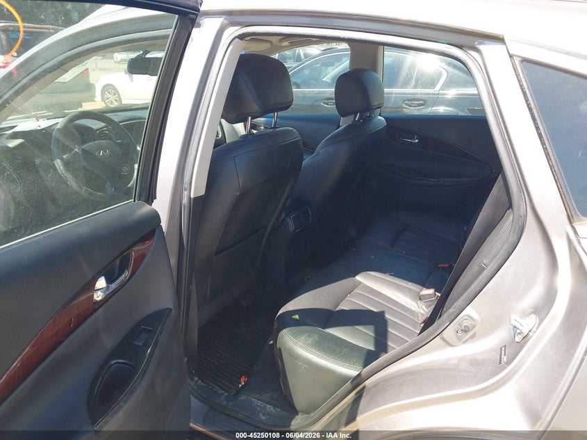 2010 Infiniti Ex VIN JN1AJ0HR7AM754448 IAAI salvage auction — RIGHT SIDE, Clear (Virginia), sold $1,050 on 2026-07-06 (photo 8)