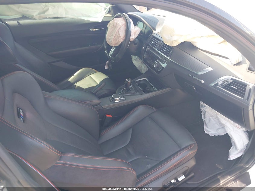 2020 BMW M2 VIN WBS2U7C07L7F02092 IAAI salvage auction — FRONT END, Salvage Title, sold $11,450 on 2026-07-20 (photo 5)
