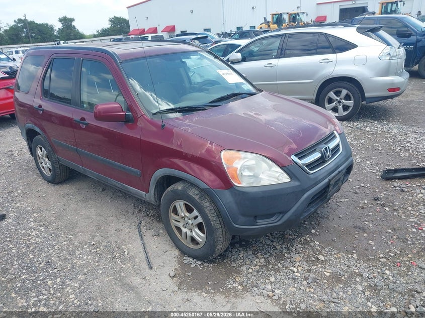2004 Honda Cr-v VIN JHLRD78874C009963 IAAI salvage auction — NORMAL WEAR, Original (Texas), sold $1,025 on 2026-07-14 (photo 1)