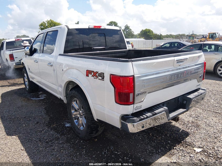 2019 Ford F-150 VIN 1FTEW1E4XKFC23202 IAAI salvage auction — FRONT END, Salvage (Louisiana), sold $8,900 on 2026-08-01 (photo 3)