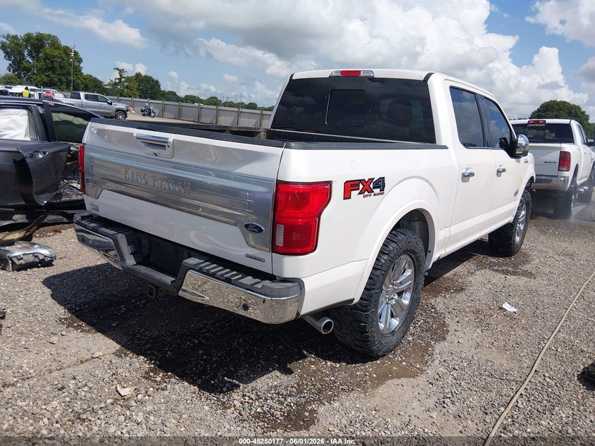 2019 Ford F-150 VIN 1FTEW1E4XKFC23202 IAAI salvage auction — FRONT END, Salvage (Louisiana), sold $8,900 on 2026-08-01 (photo 4)