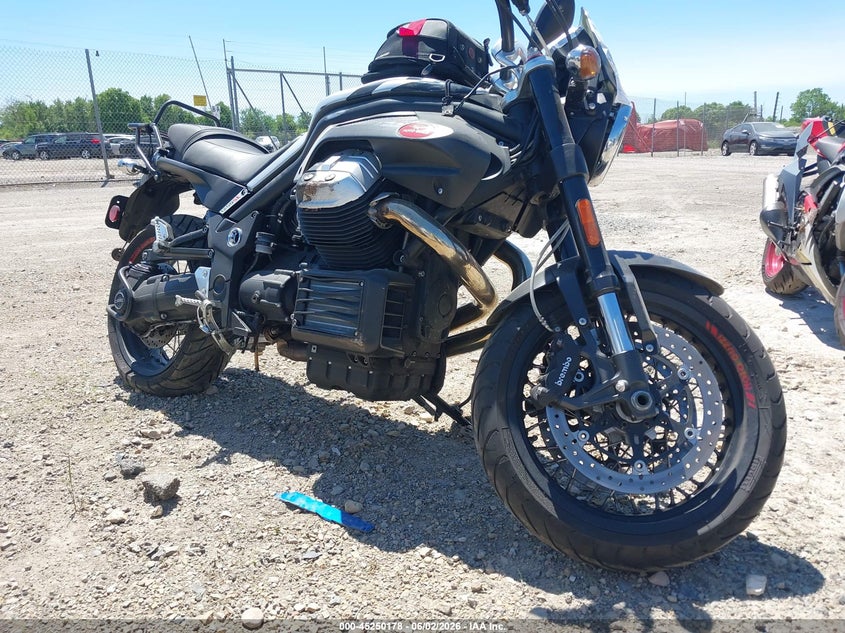 2014 Moto guzzi Griso VIN ZGULSU028EM200220 IAAI salvage auction — THEFT, Salvage Title, sold $25 on 2026-07-29 (photo 1)