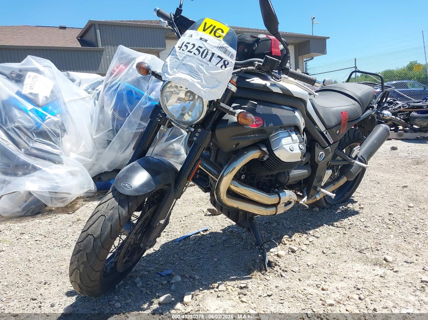 2014 Moto guzzi Griso VIN ZGULSU028EM200220 IAAI salvage auction — THEFT, Salvage Title, sold $25 on 2026-07-29 (photo 2)