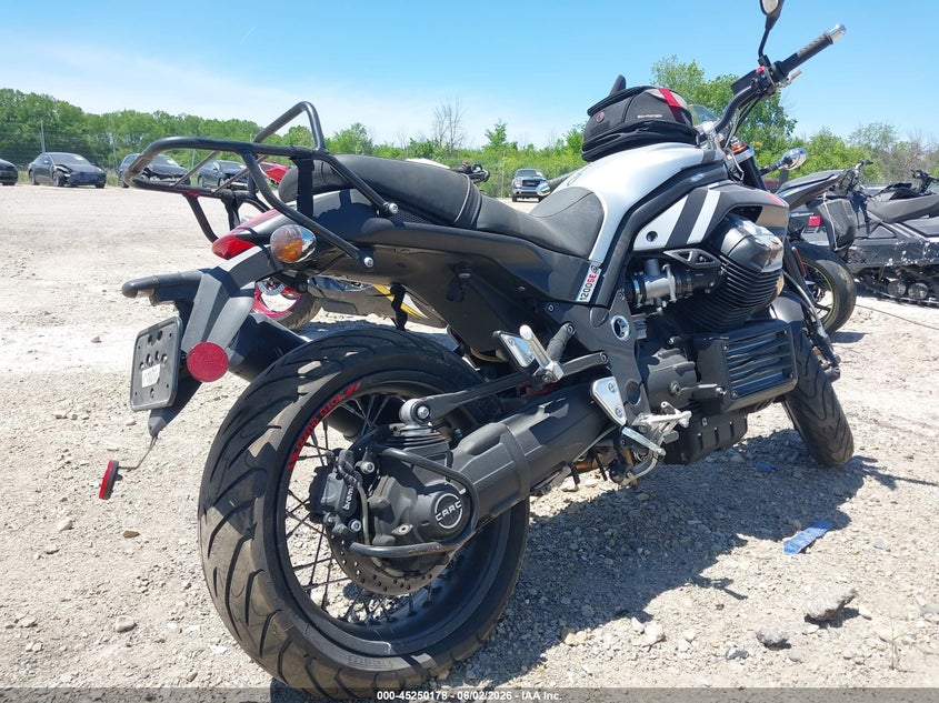 2014 Moto guzzi Griso VIN ZGULSU028EM200220 IAAI salvage auction — THEFT, Salvage Title, sold $25 on 2026-07-29 (photo 4)
