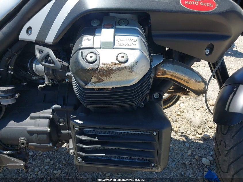 2014 Moto guzzi Griso VIN ZGULSU028EM200220 IAAI salvage auction — THEFT, Salvage Title, sold $25 on 2026-07-29 (photo 8)