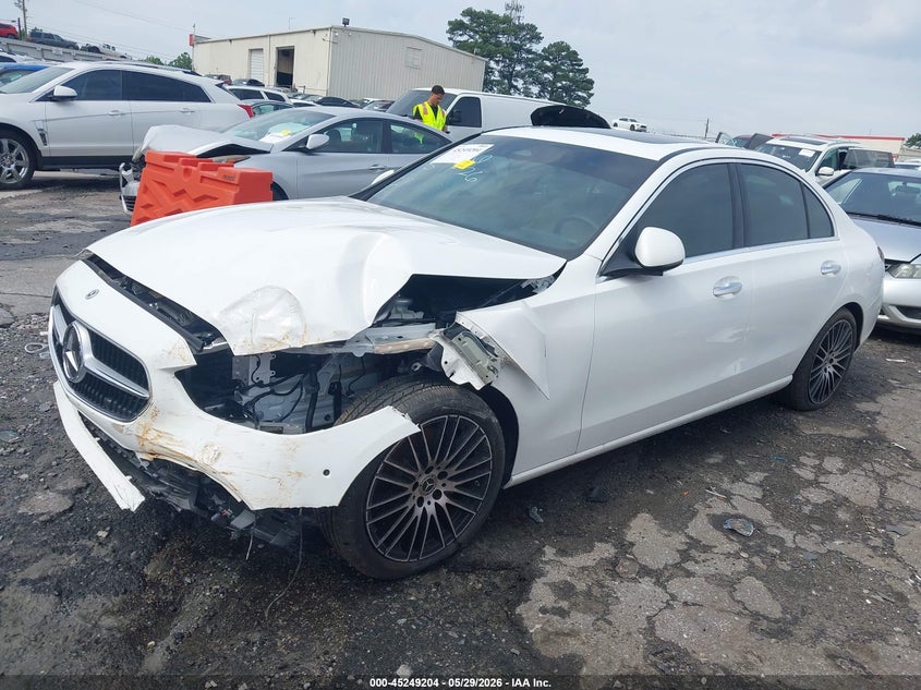 2024 Mercedes-benz C-klasse VIN W1KAF4GB9RR237666 IAAI salvage auction — FRONT END, Salvage Title, sold $15,400 on 2026-07-09 (photo 2)