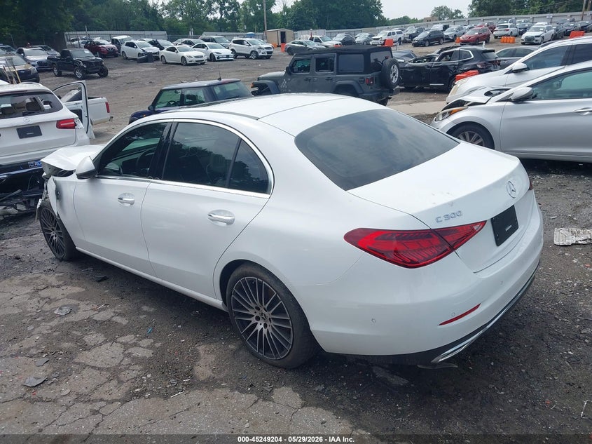 2024 Mercedes-benz C-klasse VIN W1KAF4GB9RR237666 IAAI salvage auction — FRONT END, Salvage Title, sold $15,400 on 2026-07-09 (photo 3)
