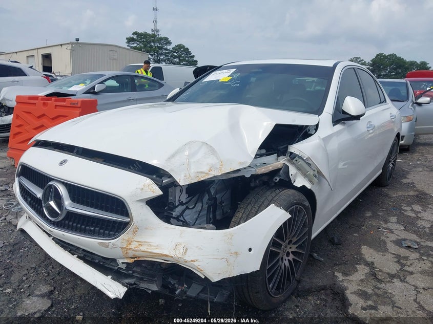 2024 Mercedes-benz C-klasse VIN W1KAF4GB9RR237666 IAAI salvage auction — FRONT END, Salvage Title, sold $15,400 on 2026-07-09 (photo 6)