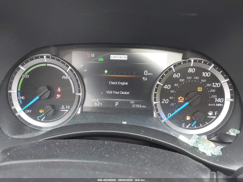 2023 Toyota Highlander VIN 5TDKBRCH7PS564115 IAAI salvage auction — SIDE, Salvage Title, sold $12,200 on 2026-07-31 (photo 7)