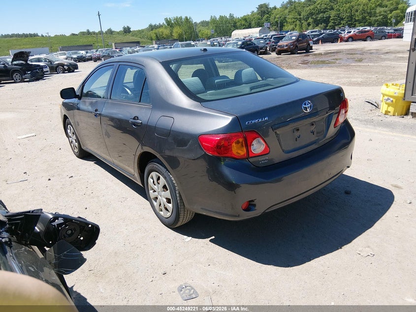 2009 Toyota Corolla VIN JTDBL40E299087847 IAAI salvage auction — FRONT END, Salvage (New Hampshire), sold $900 on 2026-07-18 (photo 3)