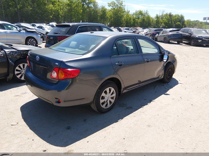2009 Toyota Corolla VIN JTDBL40E299087847 IAAI salvage auction — FRONT END, Salvage (New Hampshire), sold $900 on 2026-07-18 (photo 4)