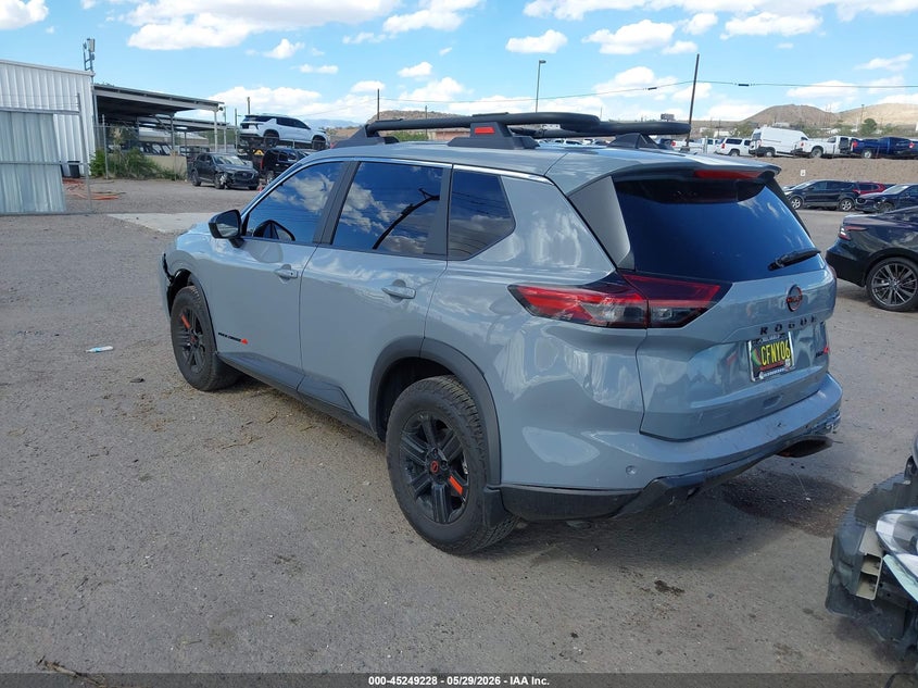 2026 Nissan Rogue VIN 5N1BT3BB3TC720603 IAAI salvage auction — FRONT END, Salvage (New Mexico), sold $8,550 on 2026-07-29 (photo 3)