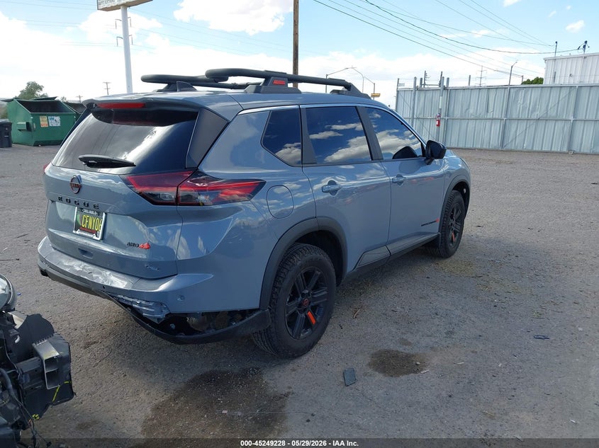 2026 Nissan Rogue VIN 5N1BT3BB3TC720603 IAAI salvage auction — FRONT END, Salvage (New Mexico), sold $10,150 on 2026-08-01 (photo 4)