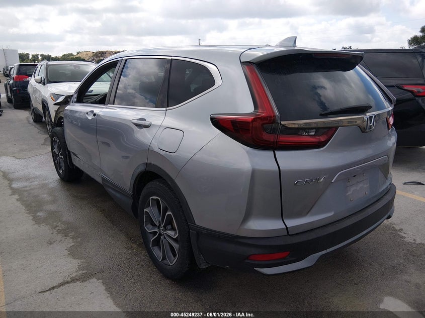 2020 Honda Cr-v VIN 7FARW1H51LE006184 IAAI salvage auction — FRONT END, Salvage Title, sold $7,600 on 2026-07-30 (photo 3)