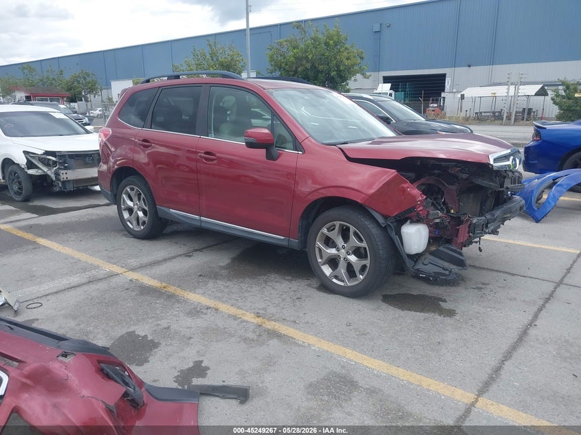 2015 Subaru Forester VIN JF2SJAWC2FH550843 IAAI salvage auction — FRONT END, Salvage Title, sold $825 on 2026-07-13 (photo 1)