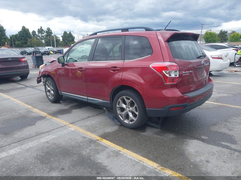 2015 Subaru Forester VIN JF2SJAWC2FH550843 IAAI salvage auction — FRONT END, Salvage Title, sold $825 on 2026-07-13 (photo 3)