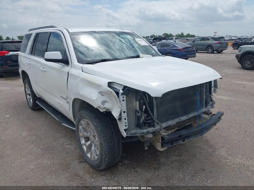 2017 Gmc Yukon VIN 1GKS1AKC2HR203633 IAAI salvage auction — FRONT END, Original (Texas), sold $3,900 on 2026-07-06 (photo 1)