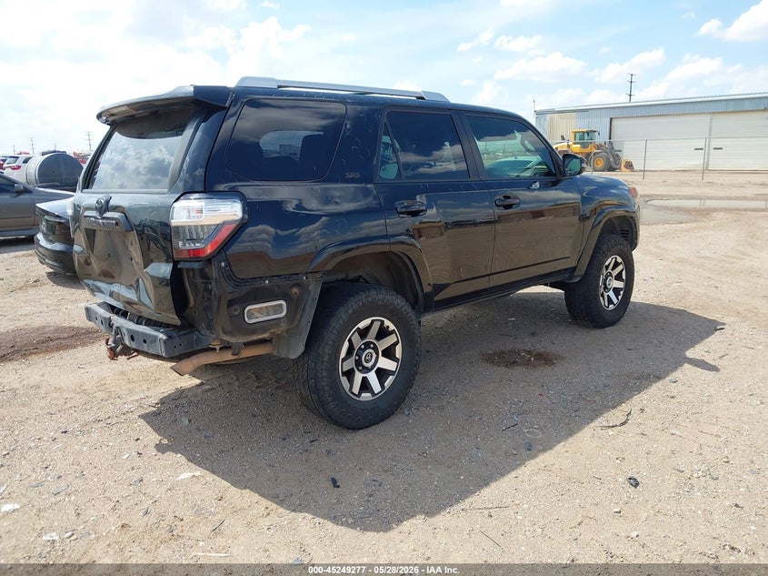 2017 Toyota 4runner VIN JTEBU5JR0H5407687 IAAI salvage auction — REAR END, Salvage Title, sold $8,600 on 2026-07-26 (photo 4)