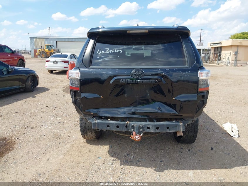 2017 Toyota 4runner VIN JTEBU5JR0H5407687 IAAI salvage auction — REAR END, Salvage Title, sold $8,600 on 2026-07-26 (photo 6)