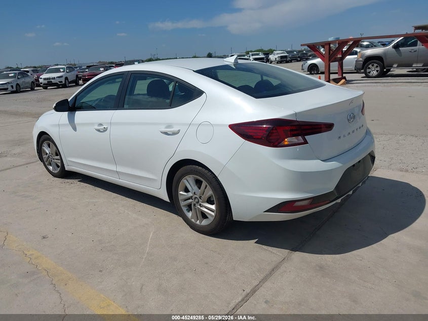2019 Hyundai Elantra VIN 5NPD84LF7KH474910 IAAI salvage auction — FRESH WATER, Salvage Title, sold $1,050 on 2026-07-29 (photo 3)