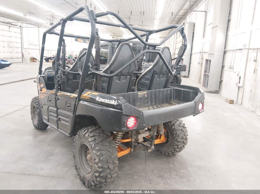 2020 Kawasaki Teryx VIN JKBRTCF12LB505939 IAAI salvage auction — FRONT END, Salvage Title, sold $2,550 on 2026-07-21 (photo 3)