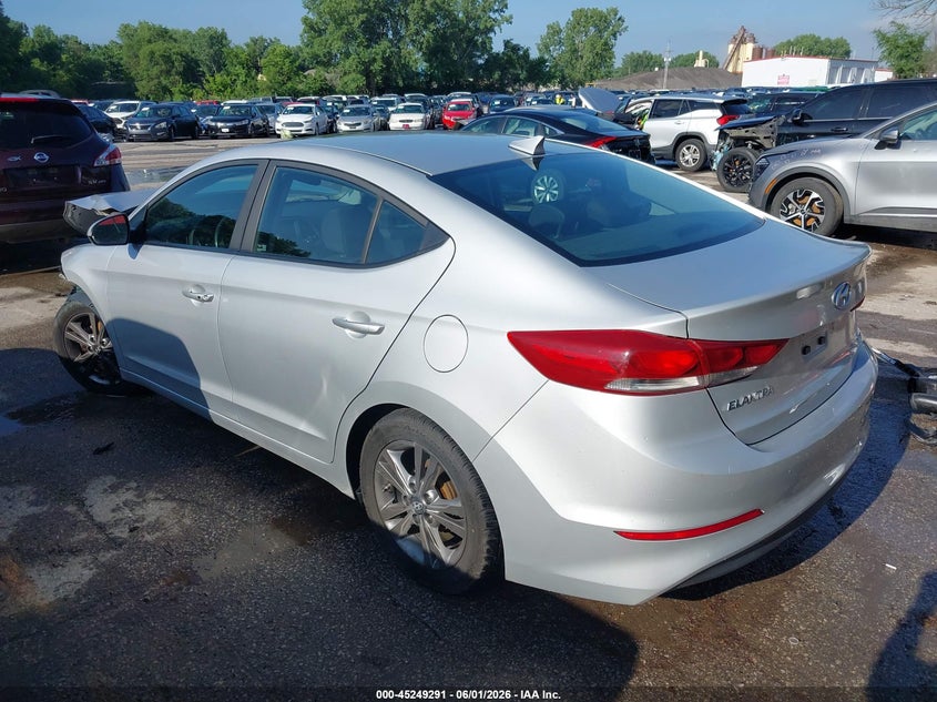2017 Hyundai Elantra VIN KMHD84LF3HU241343 IAAI salvage auction — FRONT END, Salvage Title, sold $875 on 2026-07-15 (photo 3)
