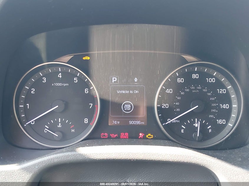 2017 Hyundai Elantra VIN KMHD84LF3HU241343 IAAI salvage auction — FRONT END, Salvage Title, sold $875 on 2026-07-15 (photo 7)
