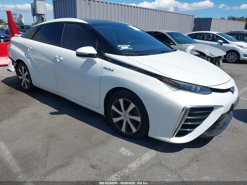 2019 Toyota Mirai VIN JTDBVRBD5KA007277 IAAI salvage auction — REAR END, Salvage Title, sold $1,500 on 2026-07-30 (photo 1)