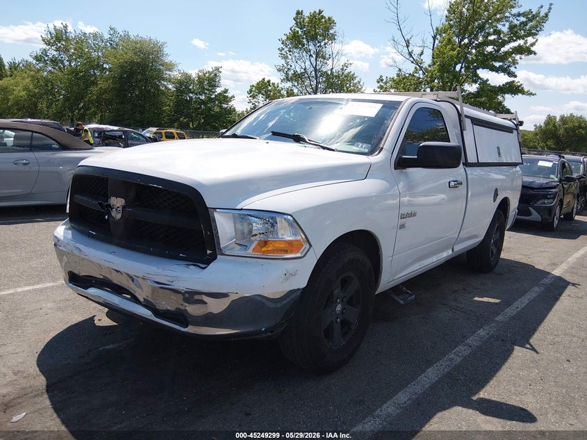 2010 Dodge Ram 1500 VIN 3D7JB1EP0AG133063 IAAI salvage auction — FRONT END, Salvage (New Jersey), sold $550 on 2026-07-18 (photo 2)