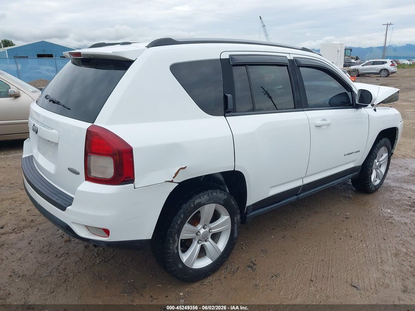 2016 Jeep Compass VIN 1C4NJDEB4GD733126 IAAI salvage auction — FRONT END, Salvage (Montana), sold $200 on 2026-07-22 (photo 4)