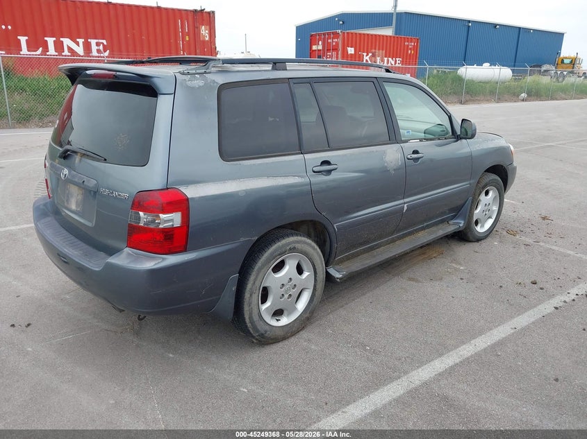 2004 Toyota Highlander VIN JTEEP21AX40066464 IAAI salvage auction — NORMAL WEAR, Certificate Of Title (Nebraska), sold $25 on 2026-07-30 (photo 4)