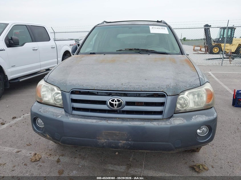 2004 Toyota Highlander VIN JTEEP21AX40066464 IAAI salvage auction — NORMAL WEAR, Certificate Of Title (Nebraska), sold $25 on 2026-07-30 (photo 6)