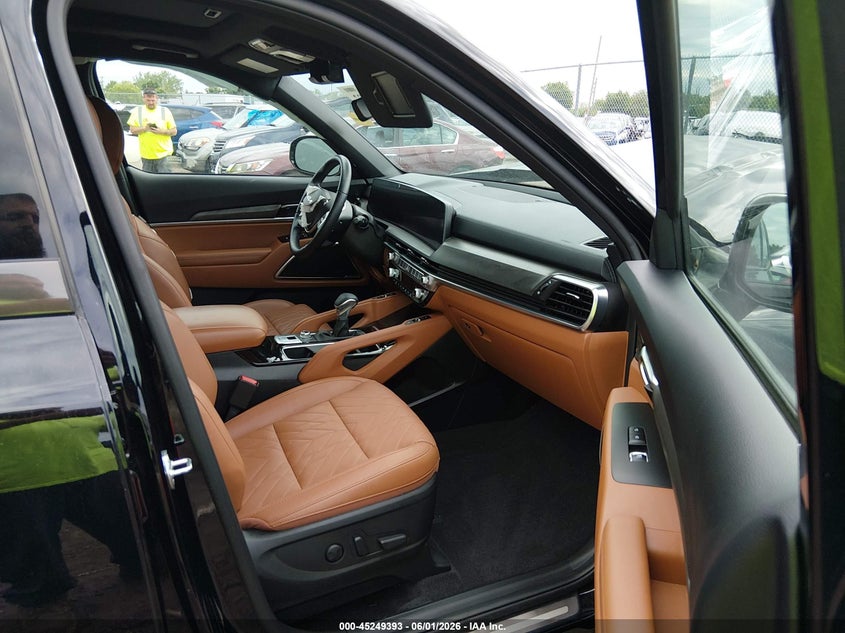 2025 Kia Telluride VIN 5XYP5DGC6SG606570 IAAI salvage auction — FRONT END, Salvage Title, sold $3,150 on 2026-07-30 (photo 5)