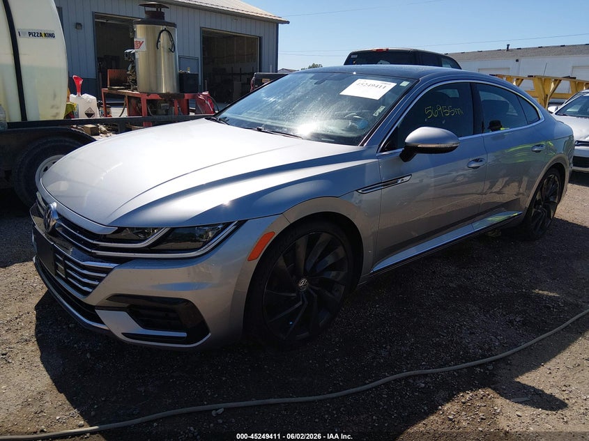 2019 Volkswagen Arteon VIN WVWSR7AN9KE019900 IAAI salvage auction — SIDE, Clear (Indiana), sold $7,100 on 2026-07-15 (photo 2)