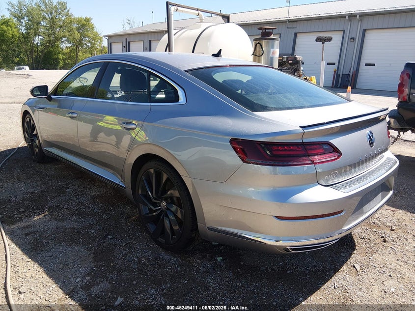 2019 Volkswagen Arteon VIN WVWSR7AN9KE019900 IAAI salvage auction — SIDE, Clear (Indiana), sold $7,100 on 2026-07-15 (photo 3)