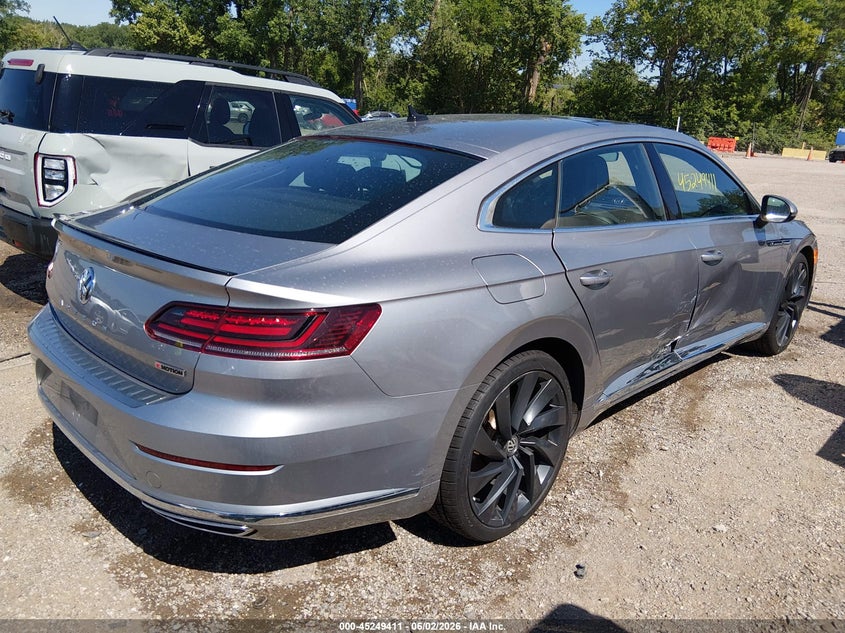 2019 Volkswagen Arteon VIN WVWSR7AN9KE019900 IAAI salvage auction — SIDE, Clear (Indiana), sold $7,100 on 2026-07-15 (photo 4)