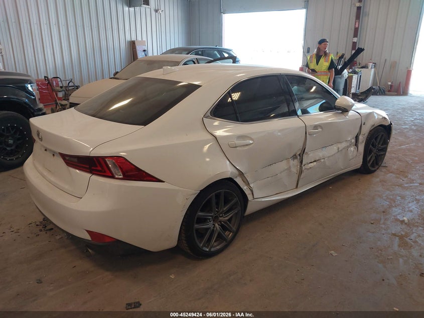 2014 Lexus VIN JTHCF1D24E5010178 IAAI salvage auction — RIGHT SIDE, Salvage Title, sold $3,250 on 2026-07-21 (photo 4)