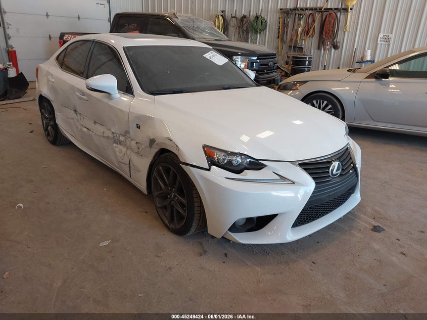 2014 Lexus VIN JTHCF1D24E5010178 IAAI salvage auction — RIGHT SIDE, Salvage Title, sold $3,250 on 2026-07-21 (photo 6)
