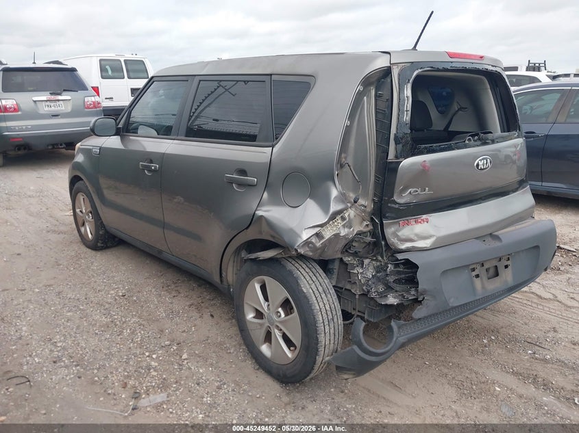 2016 Kia Soul VIN KNDJN2A25G7376521 IAAI salvage auction — REAR END, Salvage Title, sold $975 on 2026-07-13 (photo 3)