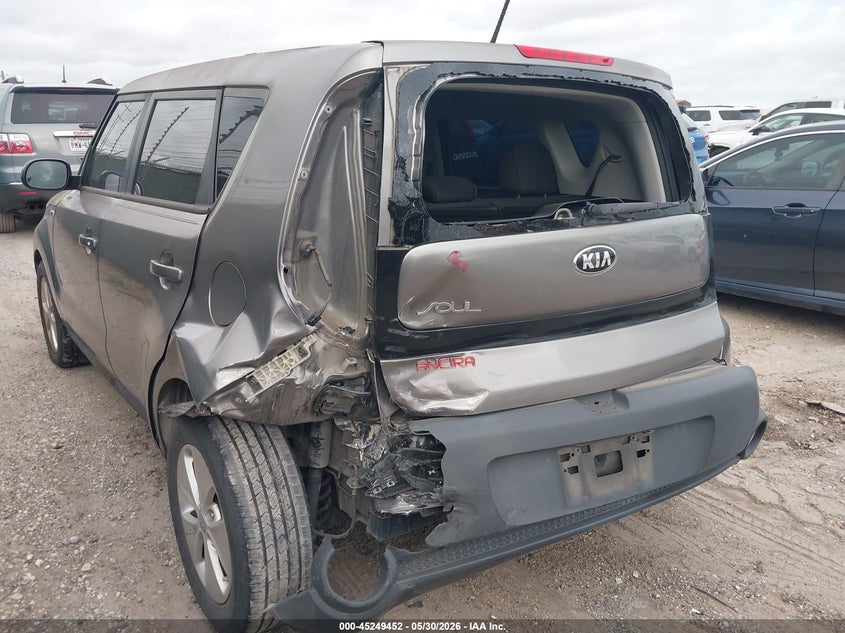 2016 Kia Soul VIN KNDJN2A25G7376521 IAAI salvage auction — REAR END, Salvage Title, sold $975 on 2026-07-13 (photo 6)