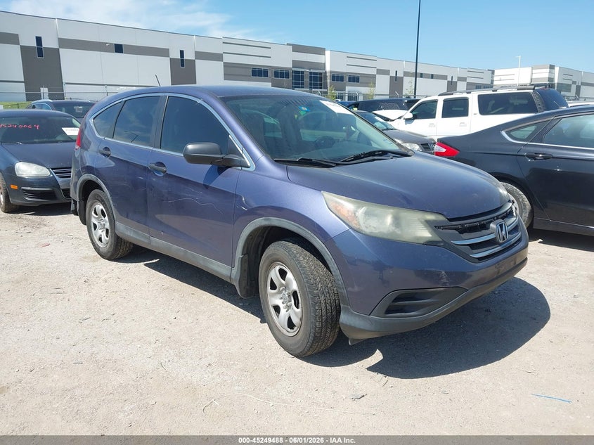 2014 Honda Cr-v VIN 3CZRM3H30EG714154 IAAI salvage auction — REAR END, Salvage Title, sold $2,100 on 2026-07-28 (photo 1)