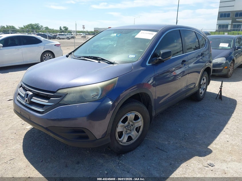 2014 Honda Cr-v VIN 3CZRM3H30EG714154 IAAI salvage auction — REAR END, Salvage Title, sold $2,100 on 2026-07-28 (photo 2)