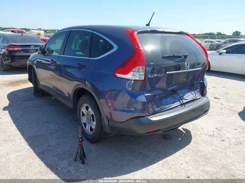 2014 Honda Cr-v VIN 3CZRM3H30EG714154 IAAI salvage auction — REAR END, Salvage Title, sold $2,100 on 2026-07-28 (photo 3)